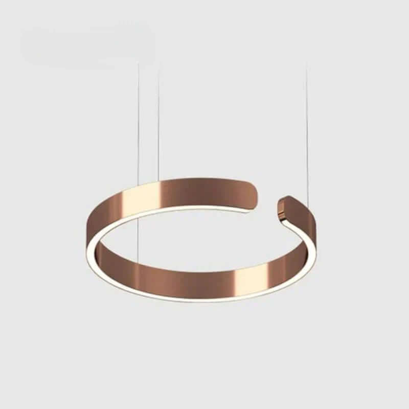 Cirkulær LED Pendel - Moderne Design