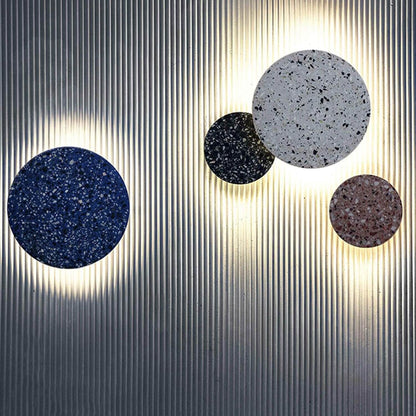 Elegant Terrazzo Væglampe - Nordisk Design