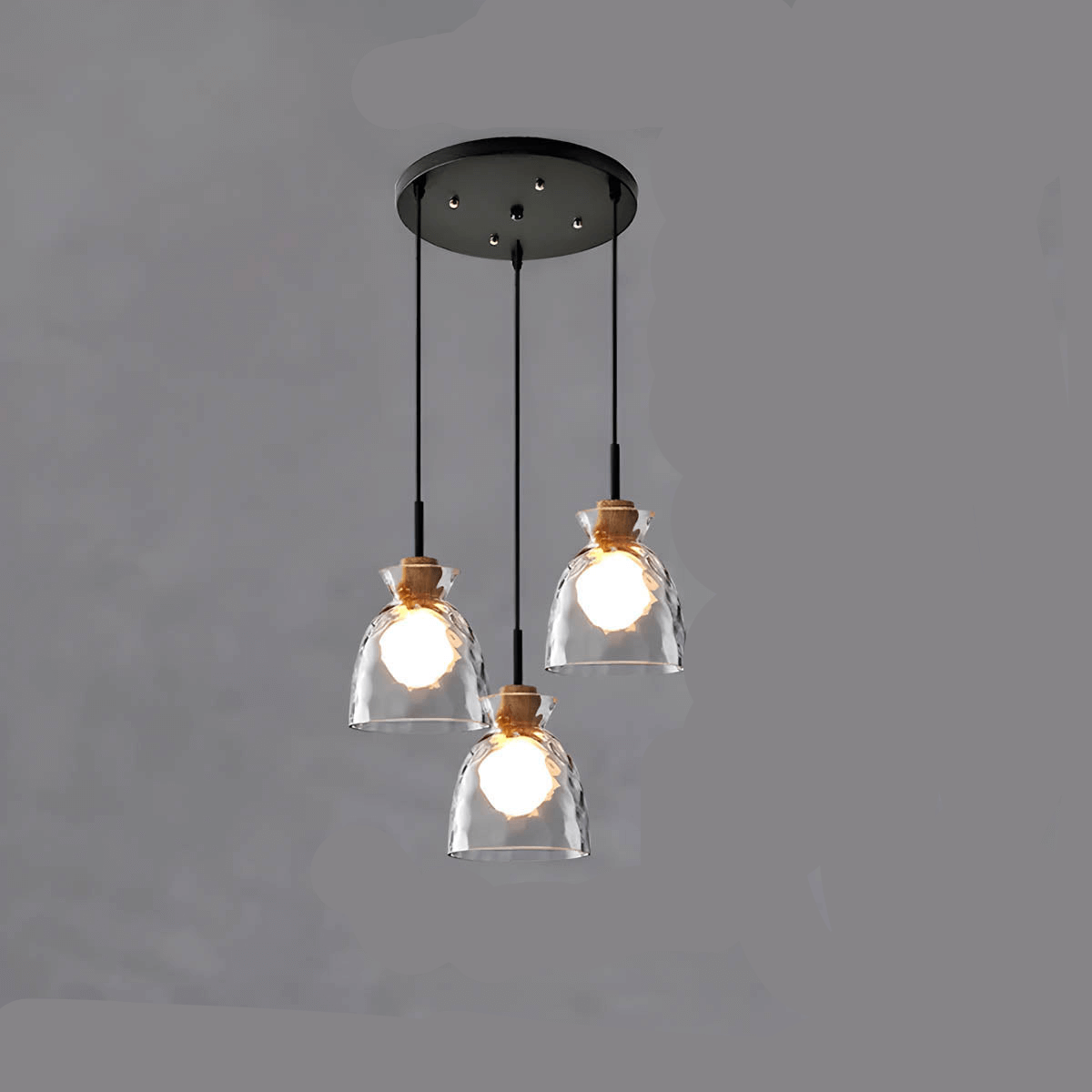 Elegant Glas Lysekrone | Moderne Design