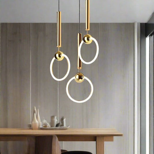 Moderne LED-Pendellampe i Skandinavisk Design
