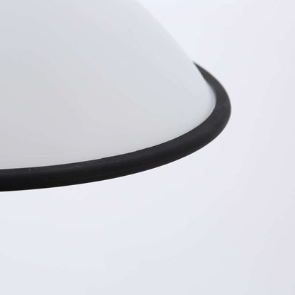 Moderne UFO Pendellampe i Akryl & Metal - Ø45cm