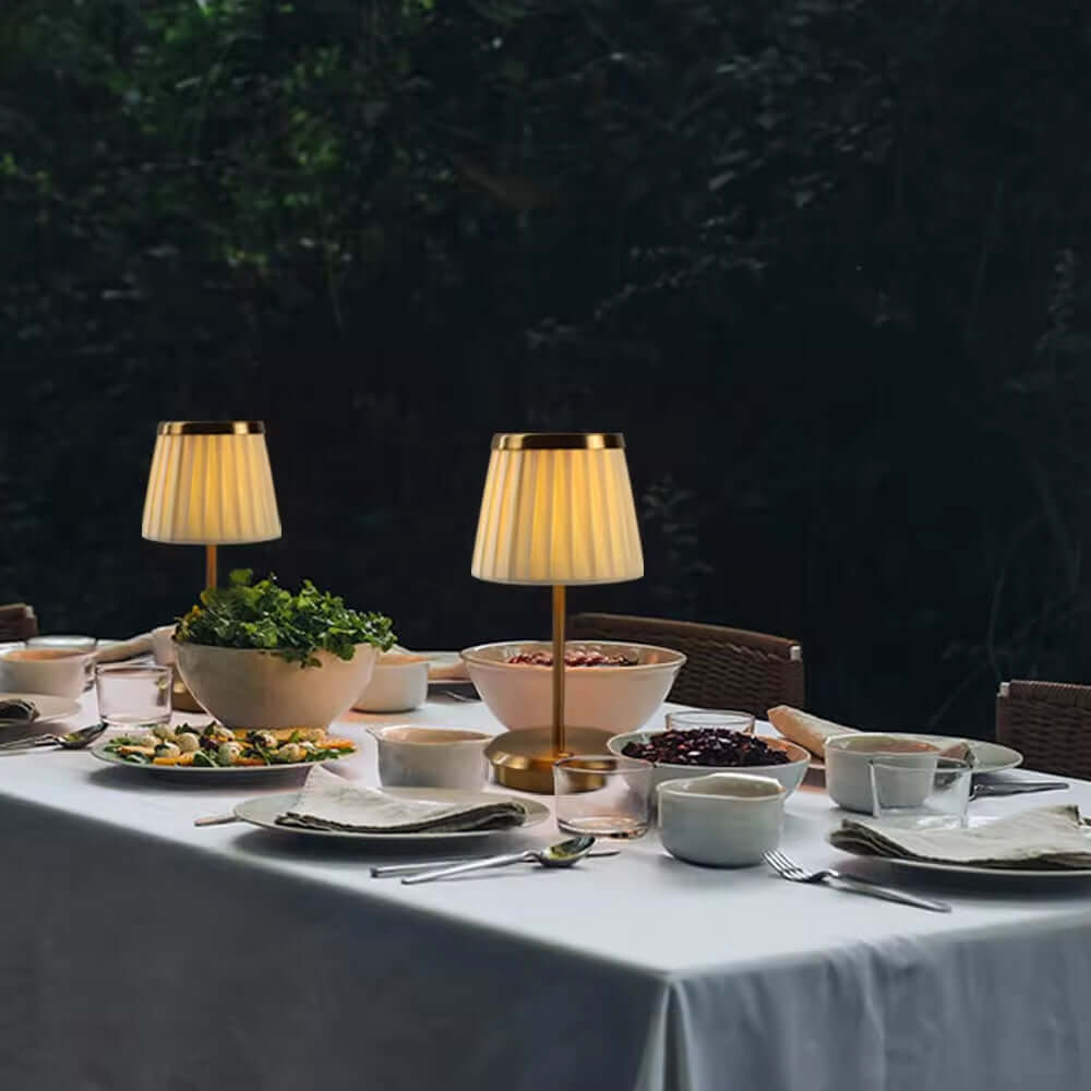 Elegant Bordlampe med Touch-kontrol