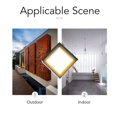 Udendørs LED Væglampe m/Bevægelsessensor