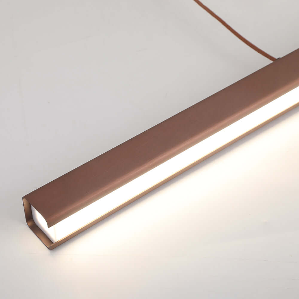 Elegant LED-pendel i metal og akryl