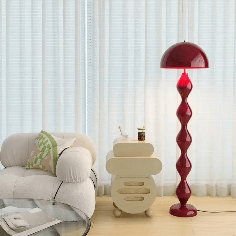 Elegant LED Gulvlampe i Skandinavisk Design