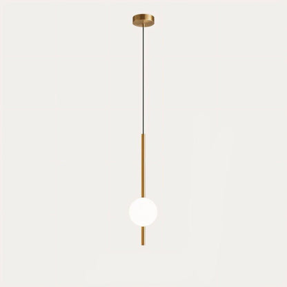 Elegant Glas Pendellampe - 10cm