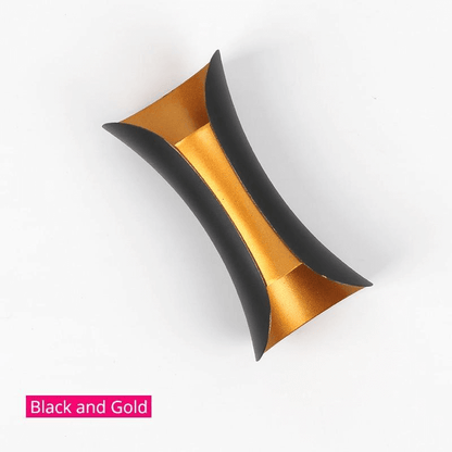 Vandtæt LED-udendørs væglampe i aluminium