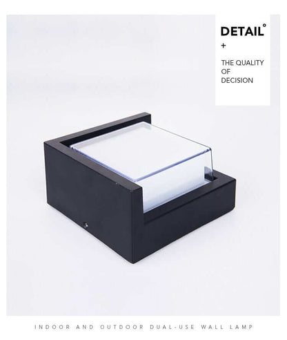 LED Udendørs Væglampe med Bevægelsessensor