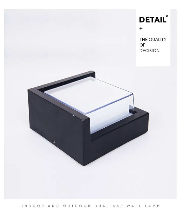 LED Udendørs Væglampe m/ Bevægelsessensor