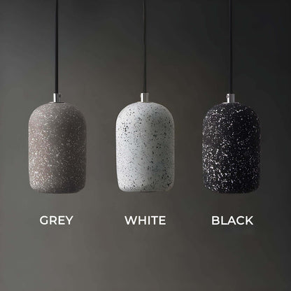 Moderne Cement Pendellampe - Dia 16cm