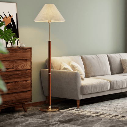 Elegant Gulvlampe i Rispapir - Skab Hygge