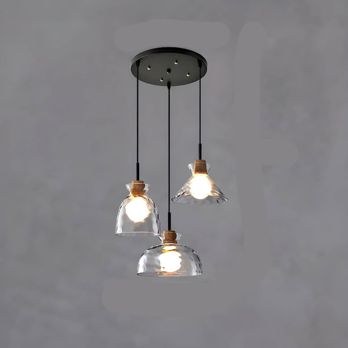 Elegant Glas Lysekrone | Moderne Design