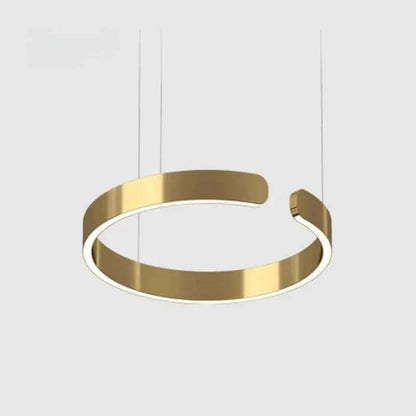 Cirkulær LED Pendel - Moderne Design