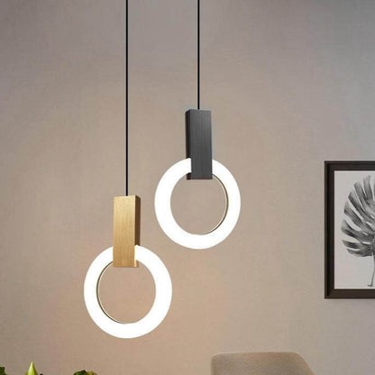 Moderne LED Ring Pendellampe
