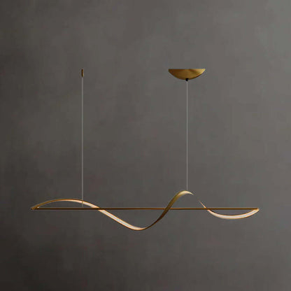 Moderne LED-Pendel i Metal/Akryl - 120/140 cm