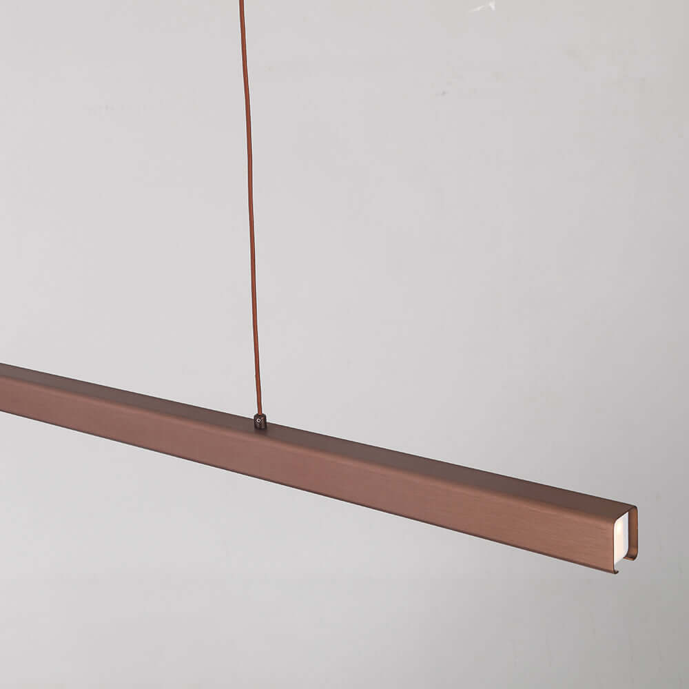 Elegant LED-pendel i metal og akryl
