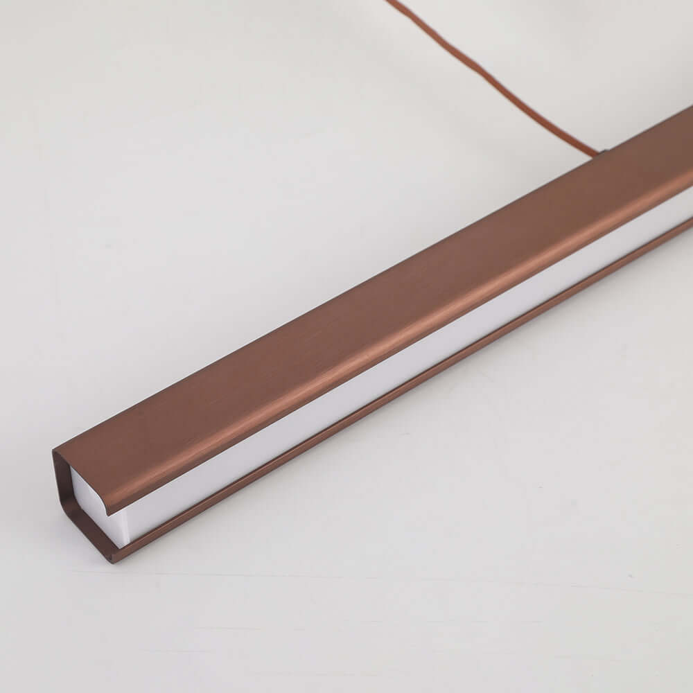 Elegant LED-pendel i metal og akryl