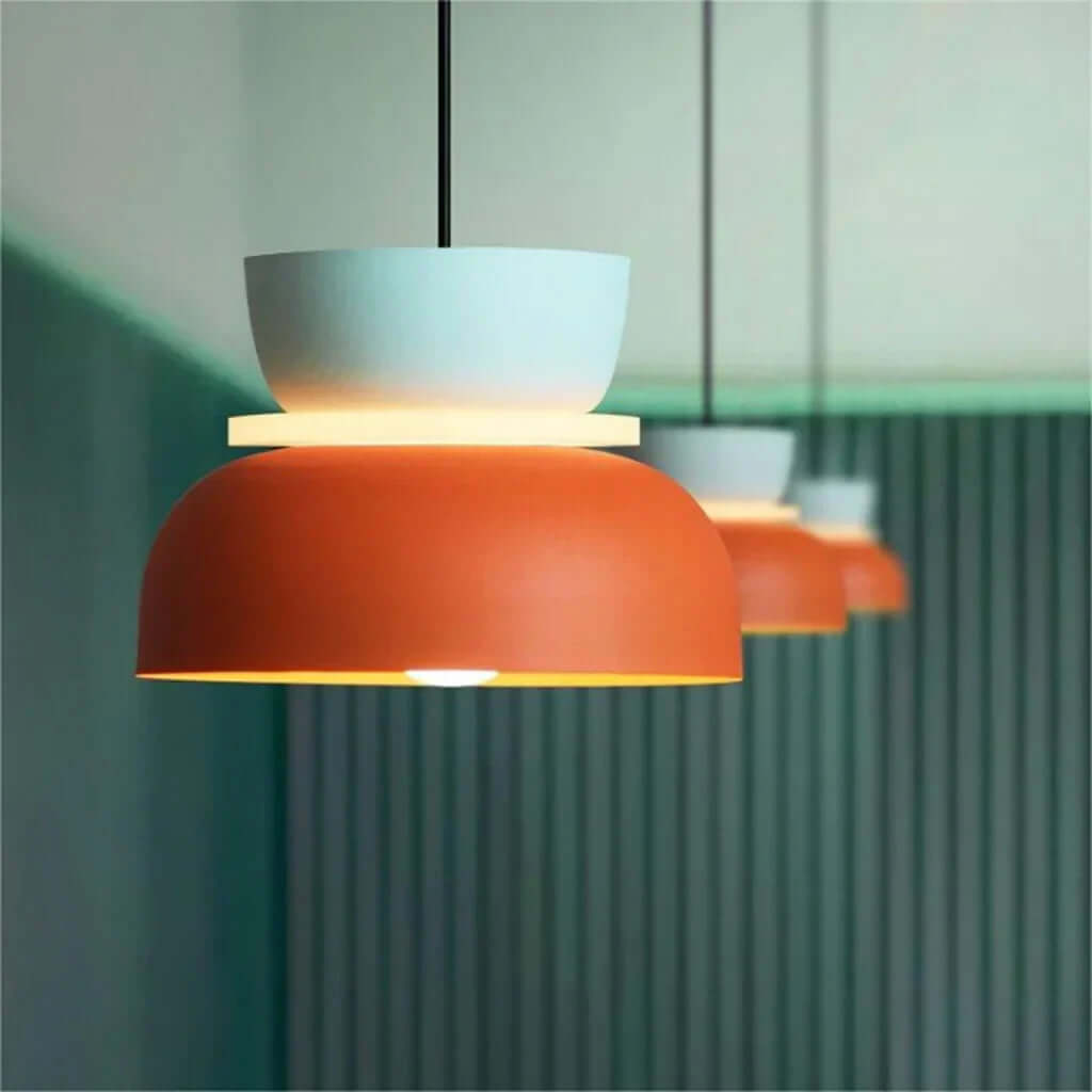 Farverig Nordisk Pendel - Akryl Design