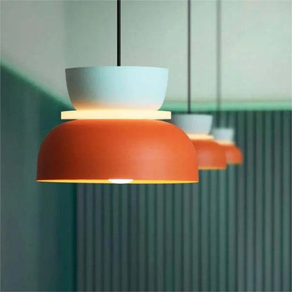 Farverig Nordisk Pendel - Akryl Design