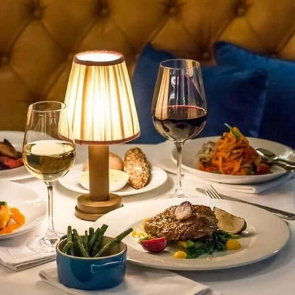 LED Trådløs Metal Bordlampe