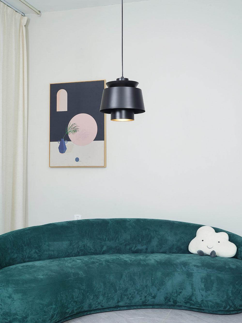 Elegant Metal Pendellampe - 25cm - Moderne Design