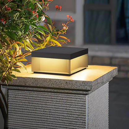 Udendørs LED Stolpelampe med Solenergi