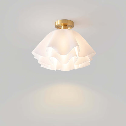 Moderne Kobber Loftslampe - Dia 30/40cm