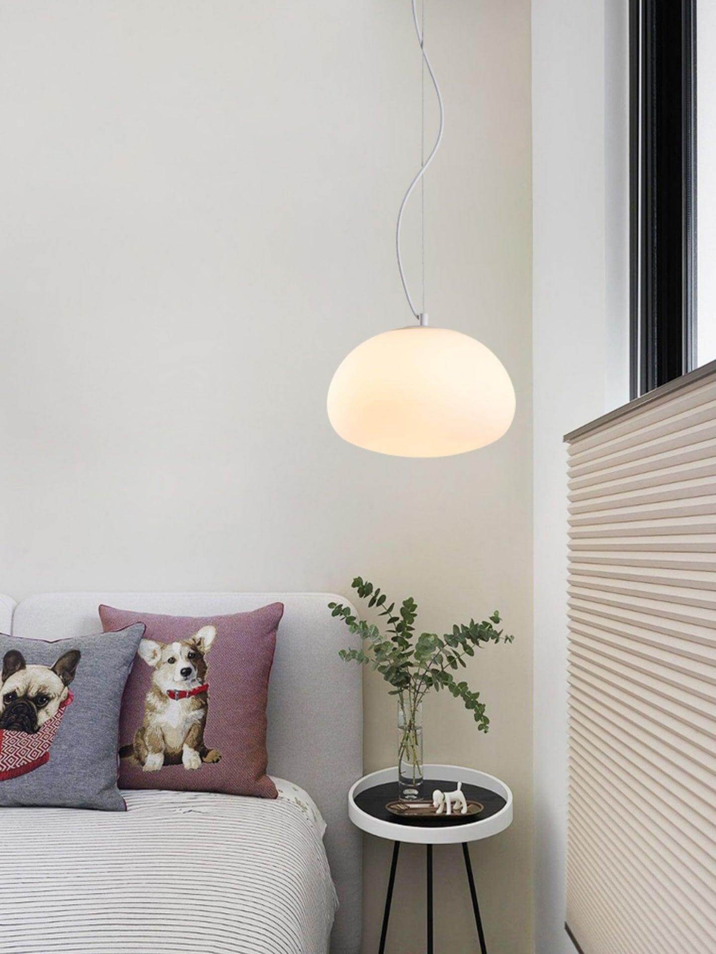 Elegant Dampet Bolle Pendellampe