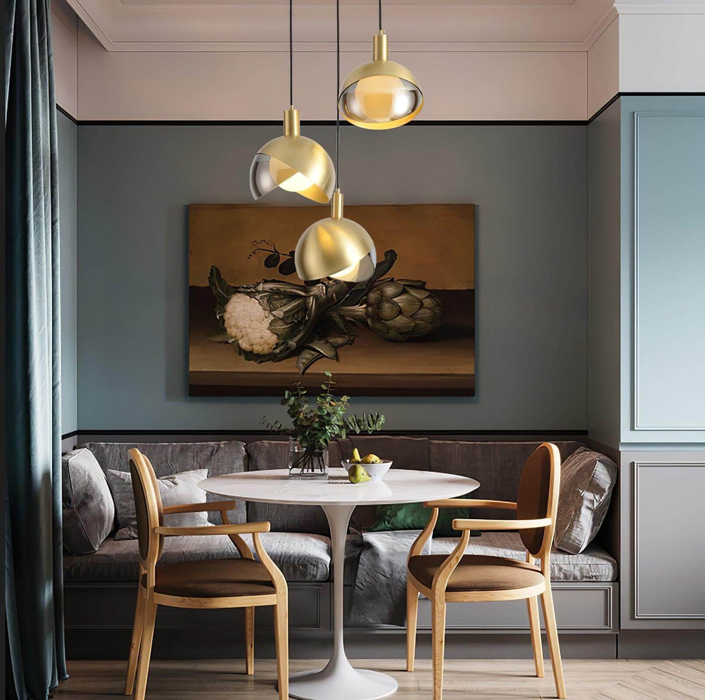 Justerbar Pendellampe i Metal