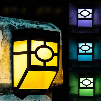 Solcelle Væglampe LED Udendørs (2 stk)