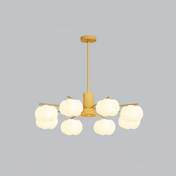Moderne Loftslampe i Træ & Metal