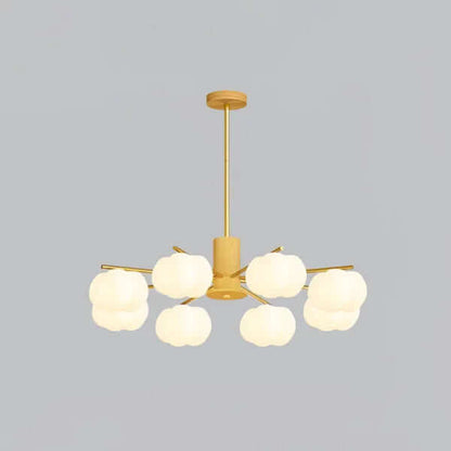 Moderne Loftslampe i Træ & Metal