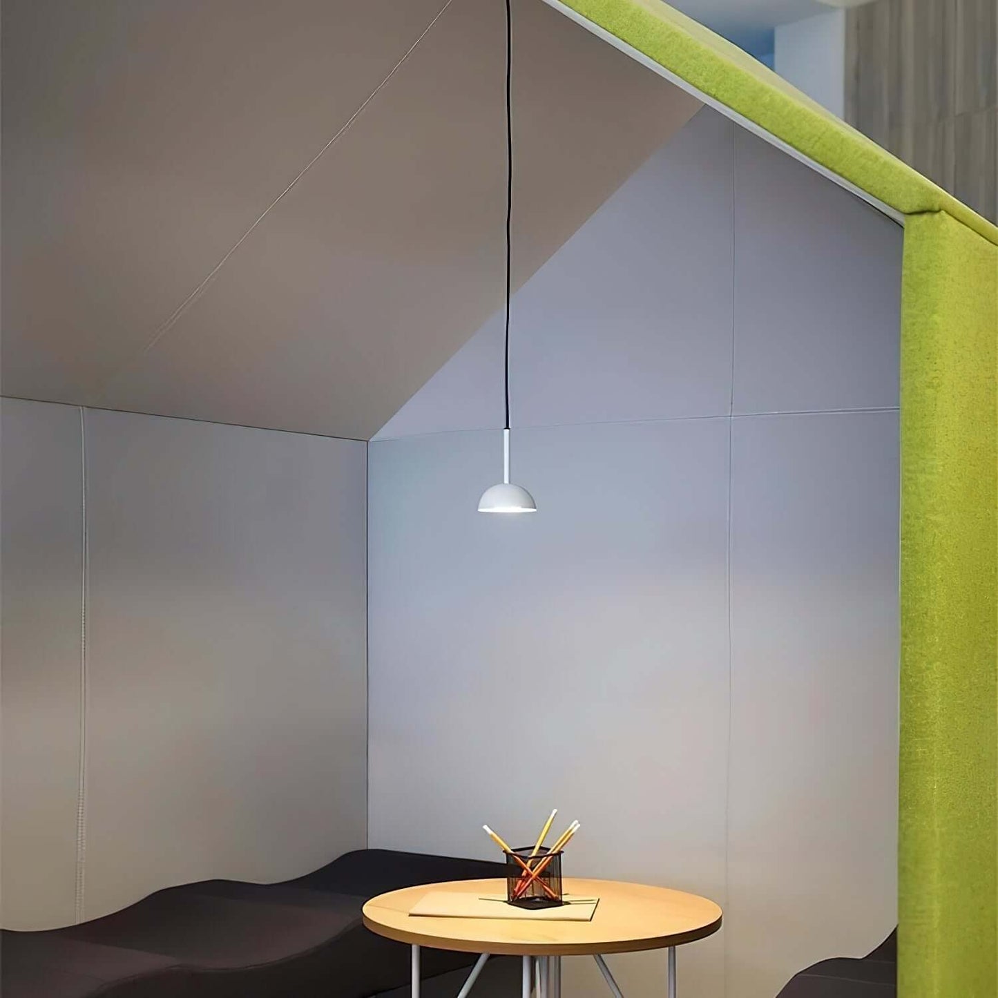 Elegant Geometrisk Metal Pendellampe
