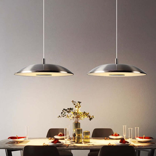 Moderne LED-pendel i jernnikkel - 30/40cm