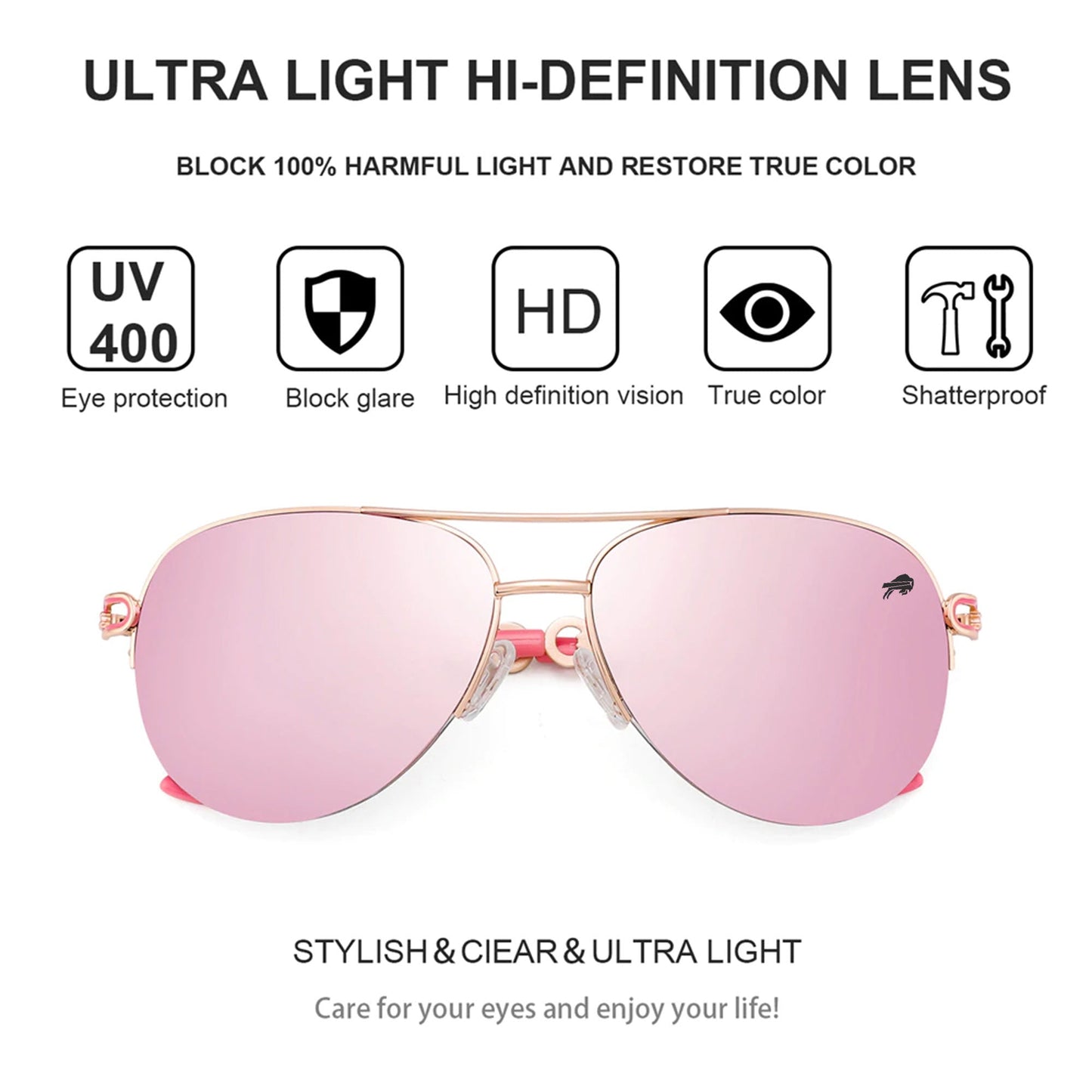 BUBI Polariserede solbriller til kvinder Ver 10 NF