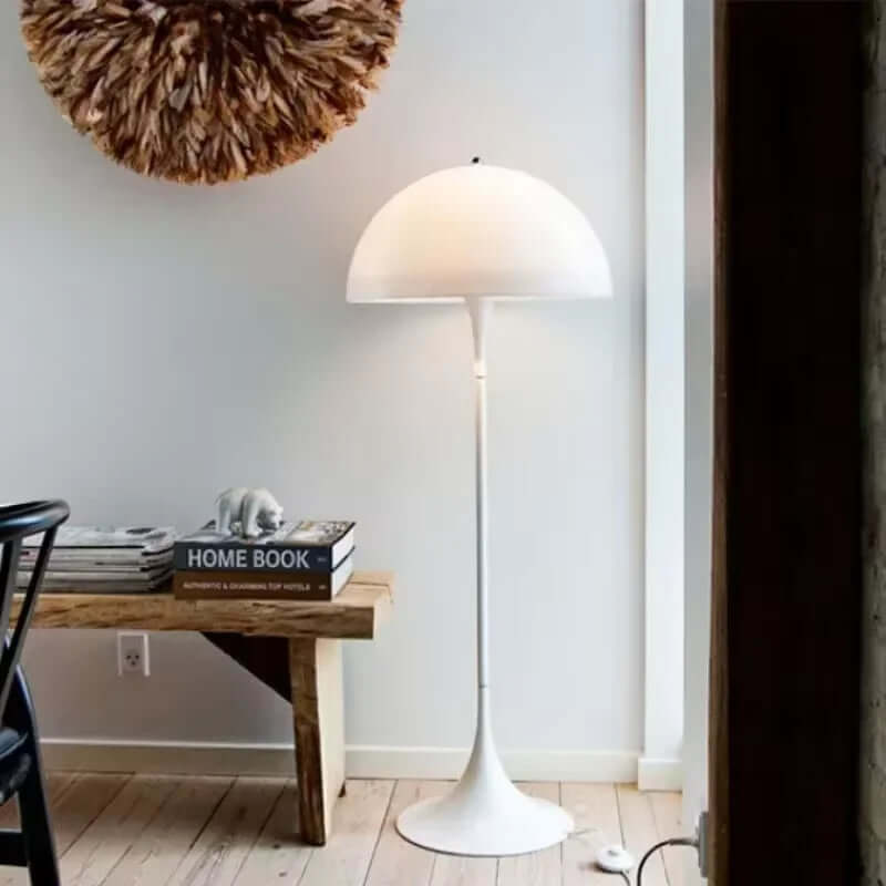 Elegant LED-svampegulvlampe i akryl