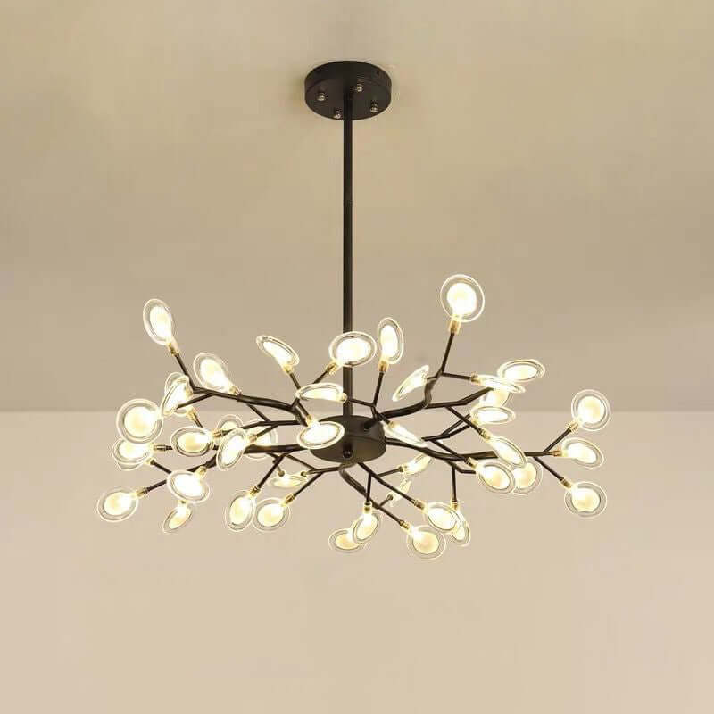 Moderne Akryl Lysekrone - LED Firefly Design