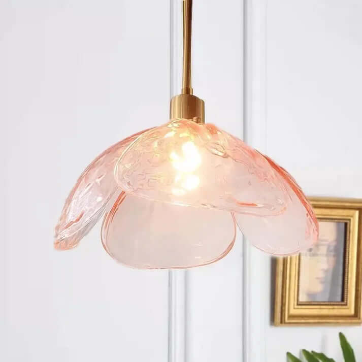 Elegant Blomster Pendellampe - D33cm