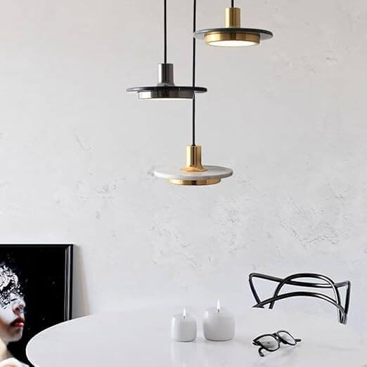 Elegant Marmor Pendel - Moderne Design