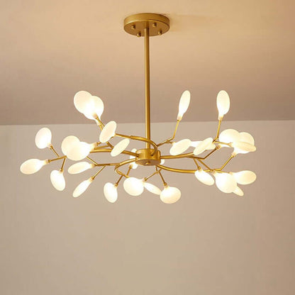Moderne Akryl Lysekrone - LED Firefly Design