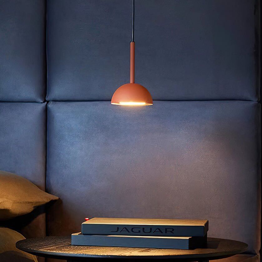 Elegant Geometrisk Metal Pendellampe