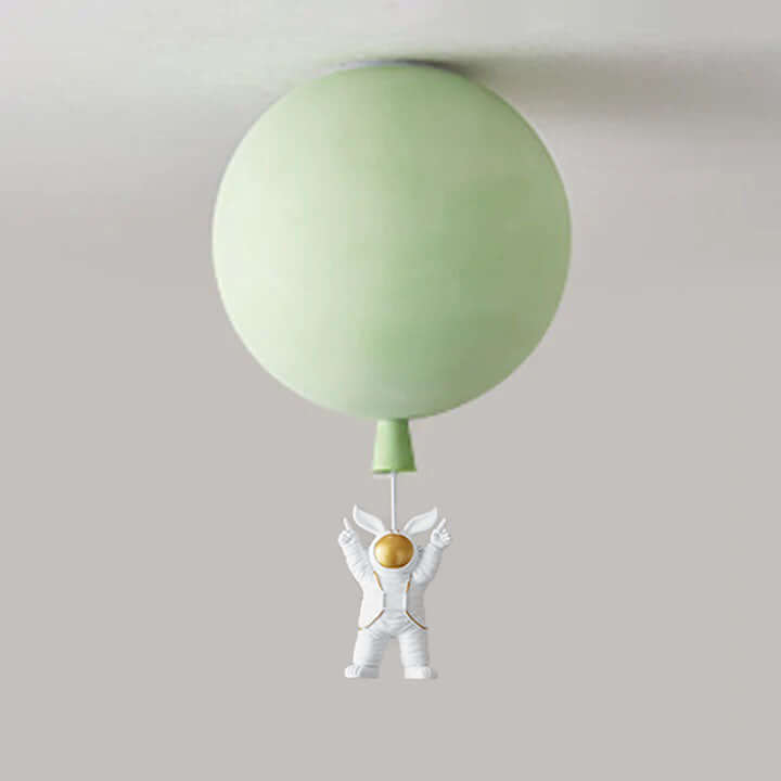 Moderne Måne Astronaut LED Loftslampe