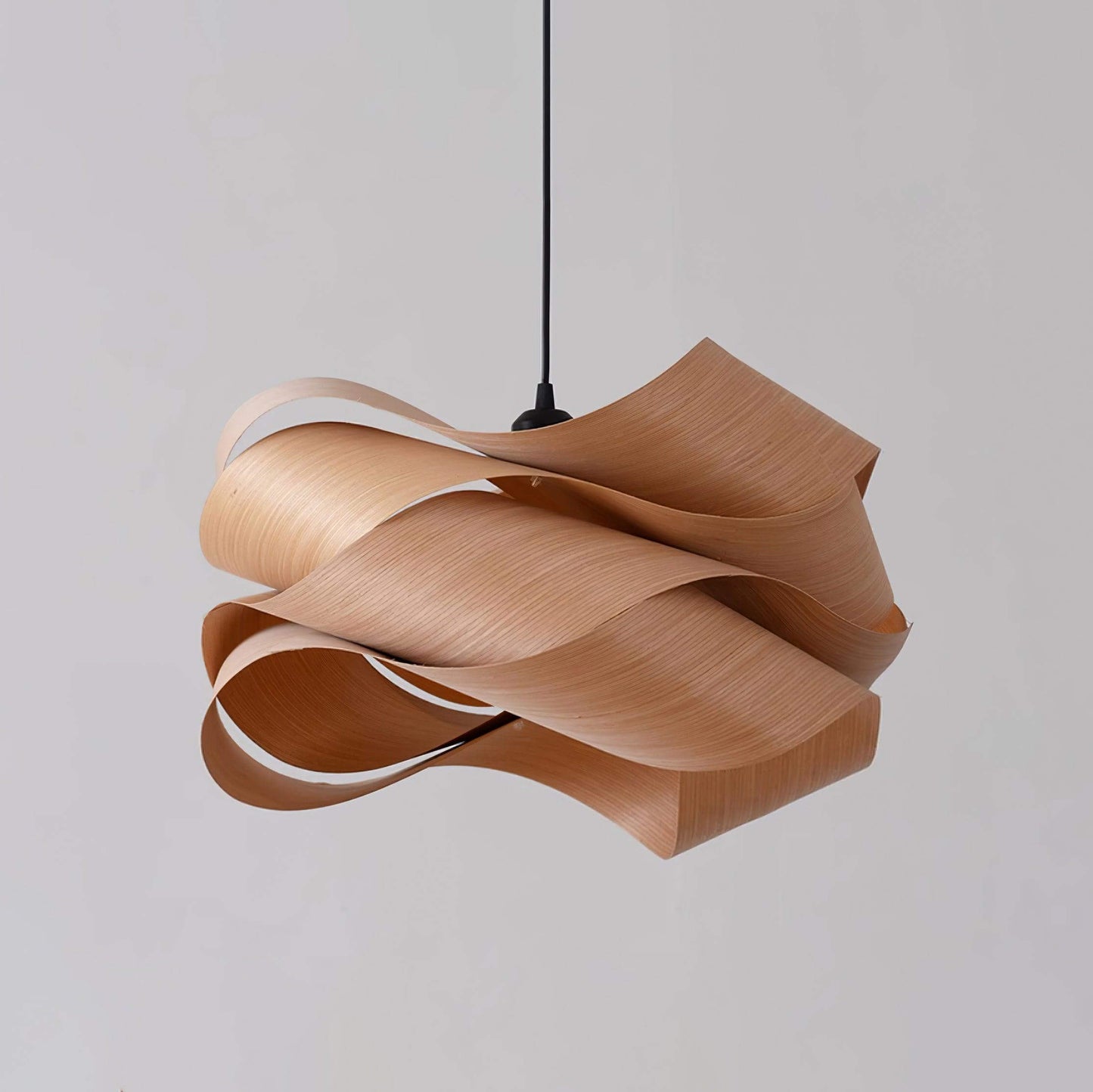 Elegant Træ Pendellampe | Moderne Design