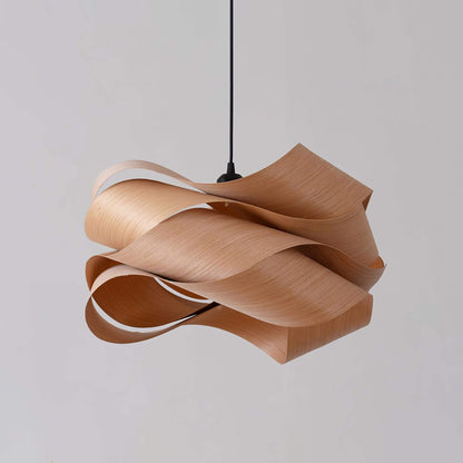 Elegant Træ Pendellampe | Moderne Design