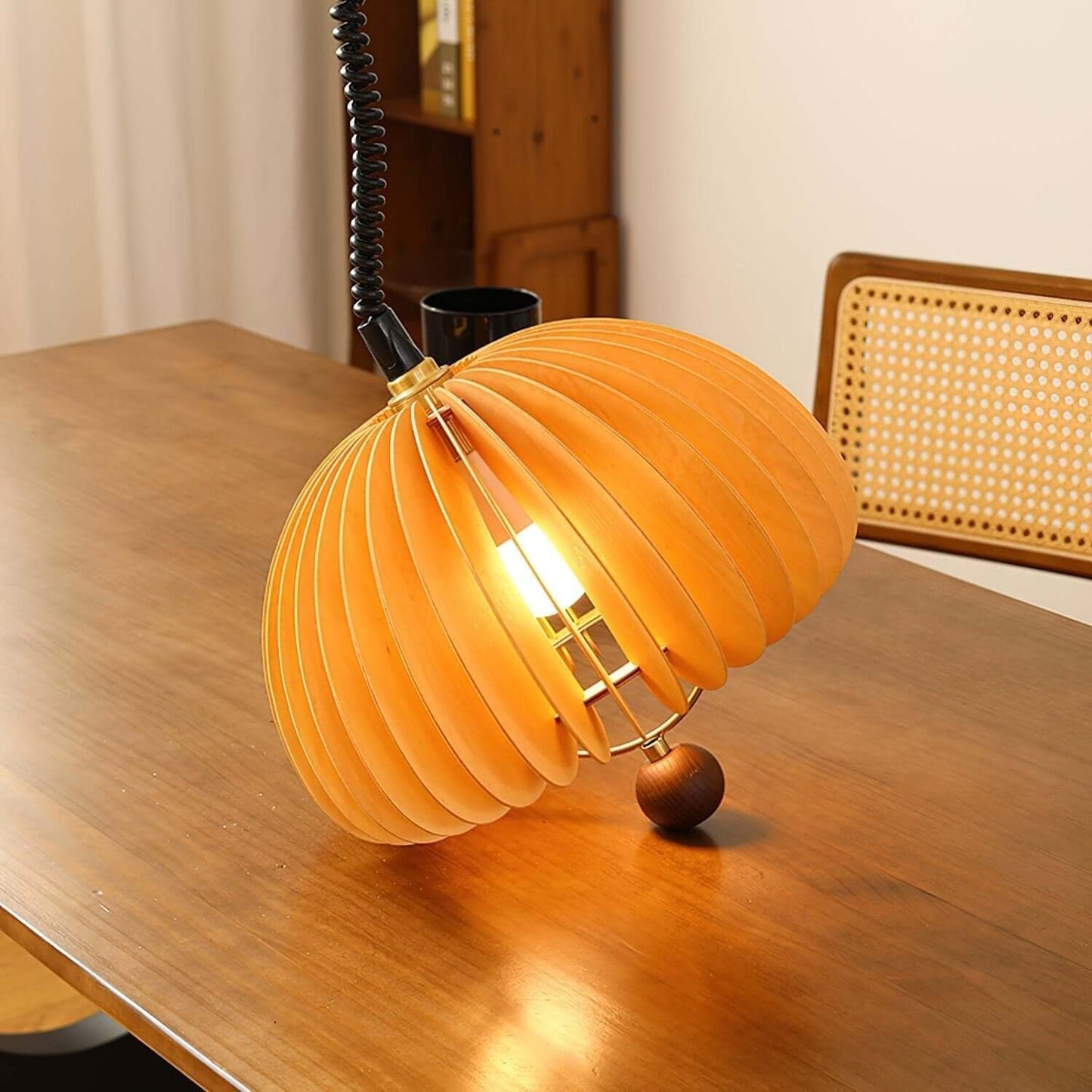 Justerbar Græskar Pendel Lampe