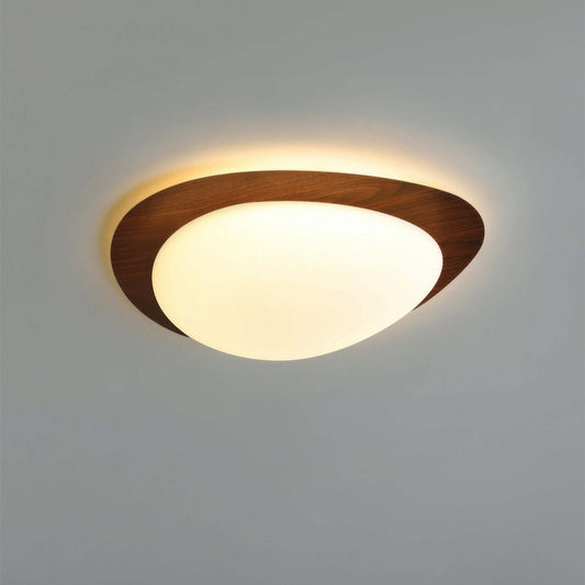 Skandinavisk LED-loftslampe med trækorn