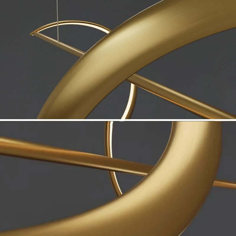 Moderne LED-Pendel i Metal/Akryl - 120/140 cm
