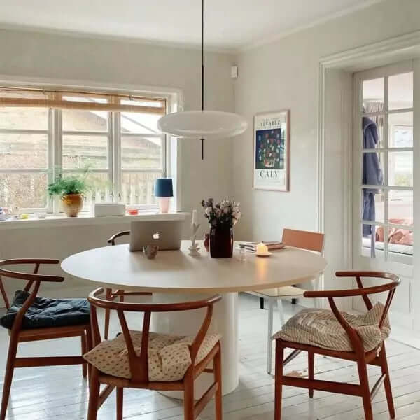 Elegant Pendellampe i Akryl & Metal - 50cm