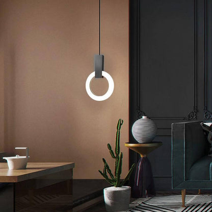 Moderne LED Ring Pendellampe