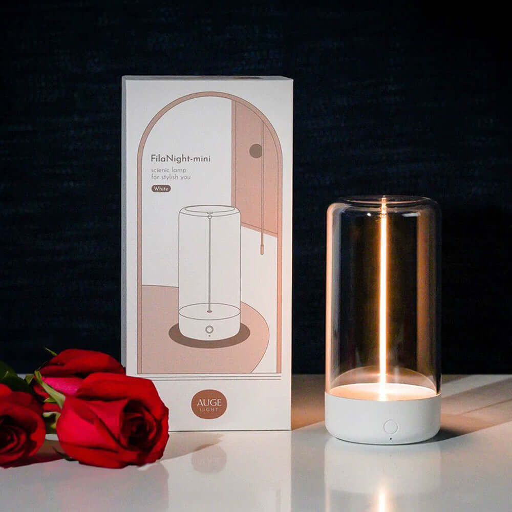 Magnetisk Mini LED Bordlampe -  Trådløs & USB